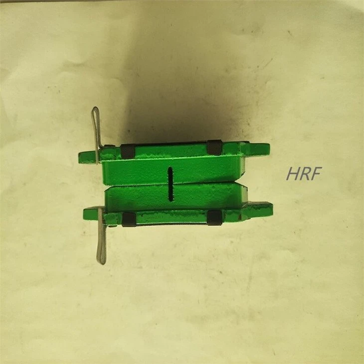 2 edge of green  coating brake pads